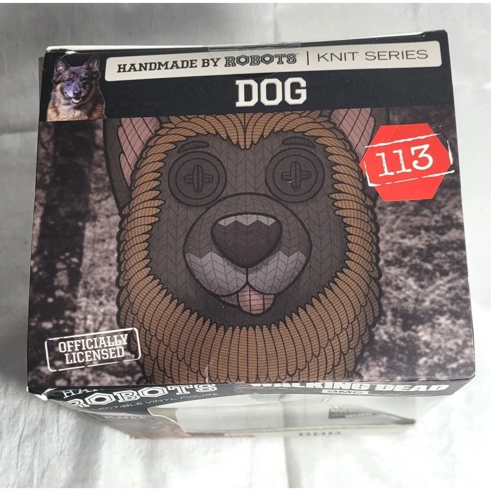AMC TWD Handmade by Robots Knit Series Walking Dead‎ Dog Supply Drop Exclusive